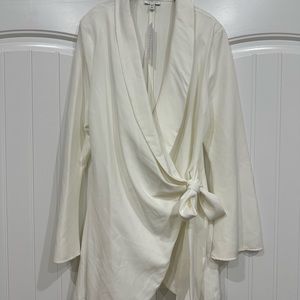 Topshop Wrap Blazer Dress